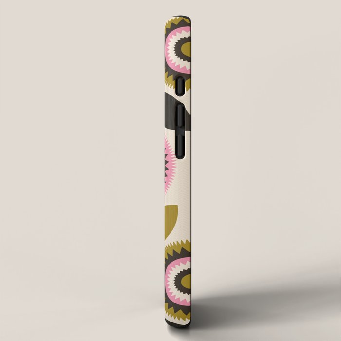Mid Mod Flowers iPhone Case Gallery Image 2