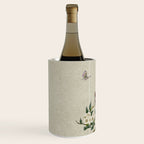 Pear flowers and butterflies type A - Minhwa : Koreafolkpainting Wine Chiller Gallery Image 1