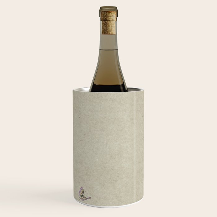 Pear flowers and butterflies type A - Minhwa : Koreafolkpainting Wine Chiller Gallery Image 2