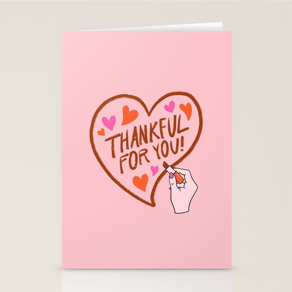 Thankful For You Stationery Card Gallery Image 2