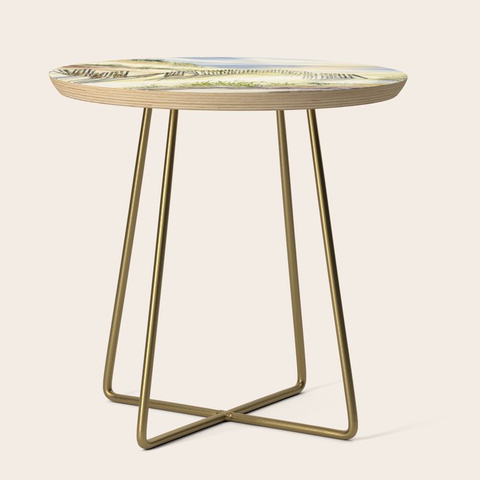 Sand Dune Shadows Along Lake Michigan Side Table Gallery Image 1