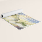 Sand Dune Shadows Along Lake Michigan Yoga Mat Gallery Image 2