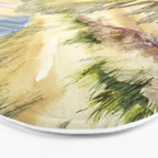 Sand Dune Shadows Along Lake Michigan Bath Mat Gallery Image 3
