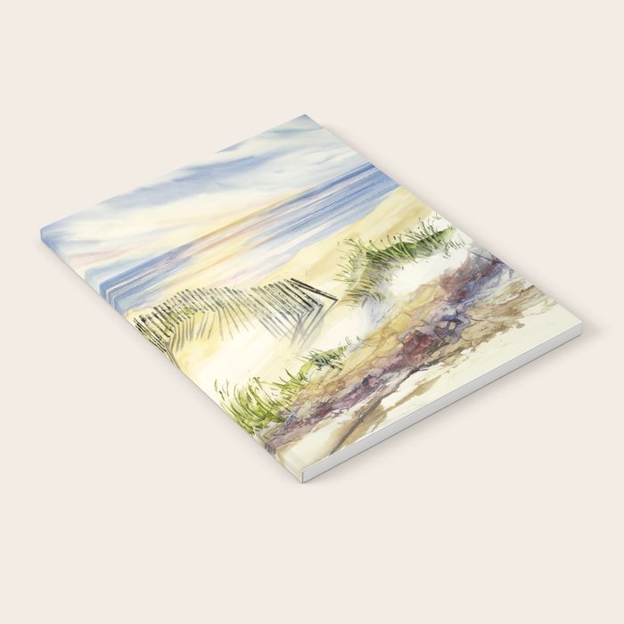 Sand Dune Shadows Along Lake Michigan Notebook Gallery Image 2