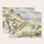 Sand Dune Shadows Along Lake Michigan Placemat Gallery Image 1