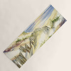 Sand Dune Shadows Along Lake Michigan Yoga Mat Gallery Image 1