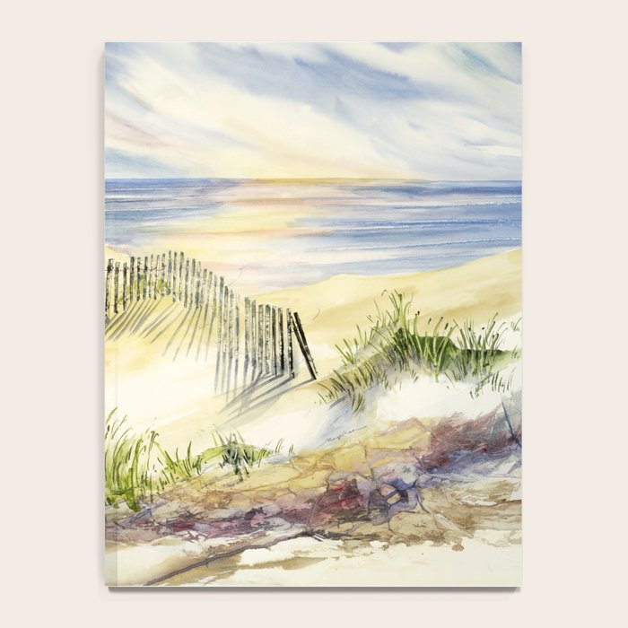 Sand Dune Shadows Along Lake Michigan Notebook Gallery Image 4