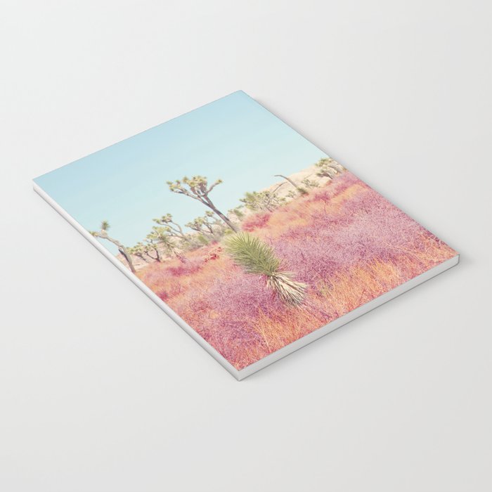 Surreal Pink Desert - Joshua Tree Landscape Photography Notebook Gallery Image 3
