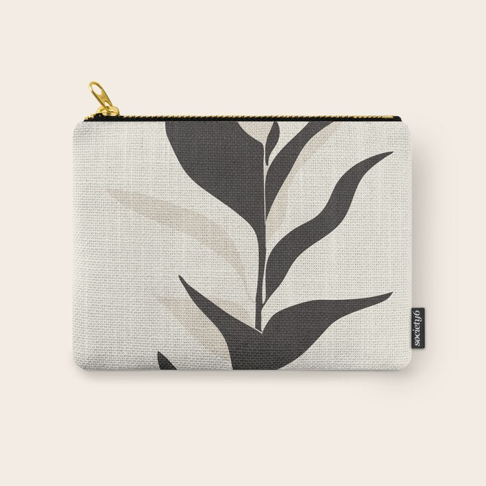 Abstract Minimal Plant Carry All Pouch Gallery Image 1