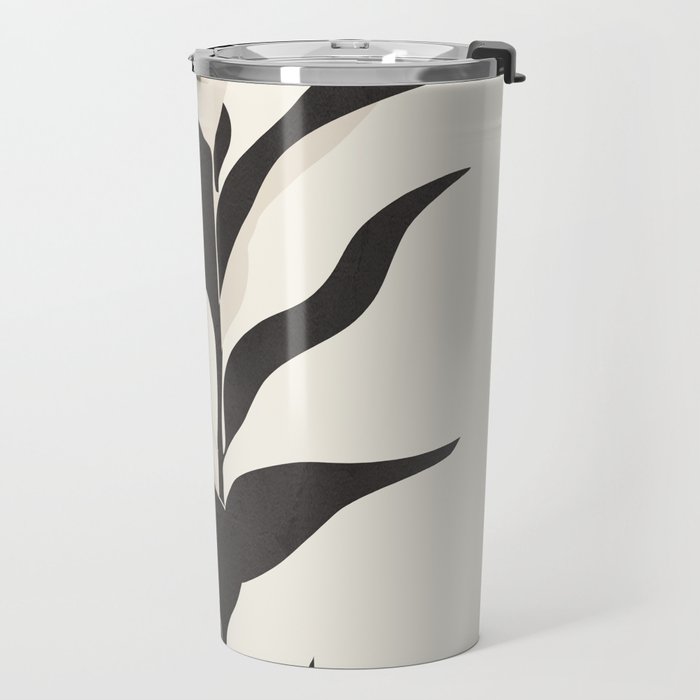 Abstract Minimal Plant Travel Mug Gallery Image 2