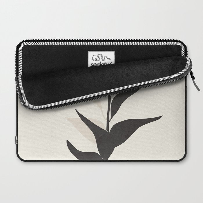 Abstract Minimal Plant Laptop Sleeve Gallery Image 2