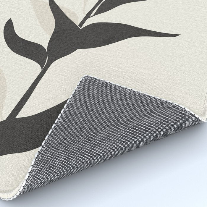 Abstract Minimal Plant Rug Gallery Image 4