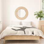 Abstract Minimal Plant Duvet Cover Gallery Image 3