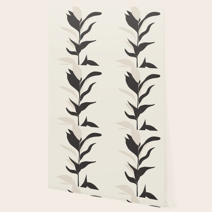Abstract Minimal Plant Wallpaper Gallery Image 2