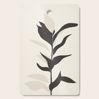 Abstract Minimal Plant Cutting Board Gallery Image 1