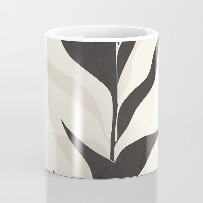 Abstract Minimal Plant Coffee Mug Gallery Image 4