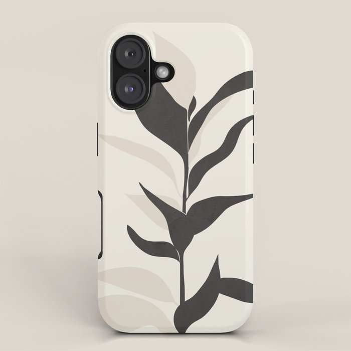 Abstract Minimal Plant iPhone Case Gallery Image 1