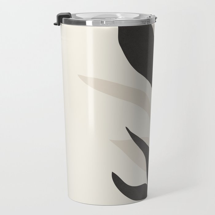 Abstract Minimal Plant Travel Mug Gallery Image 3