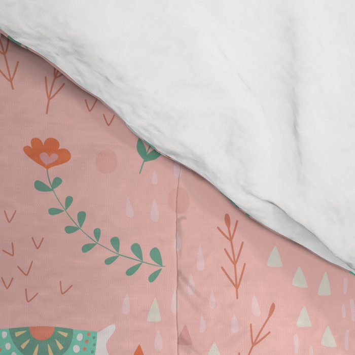 Lovely Llama on Pink Comforter Gallery Image 4