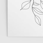 Minimal Line Art Woman Face II Poster Gallery Image 3