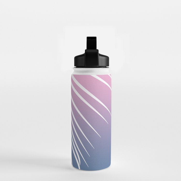 Pastel Palm 01 Water Bottle Gallery Image 2