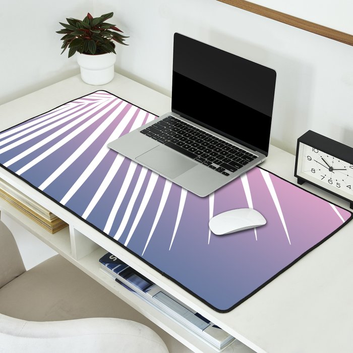 Pastel Palm 01 Desk Mat Gallery Image 2