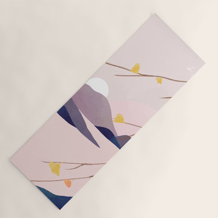 Midnight Bloom 02 Yoga Mat Gallery Image 1