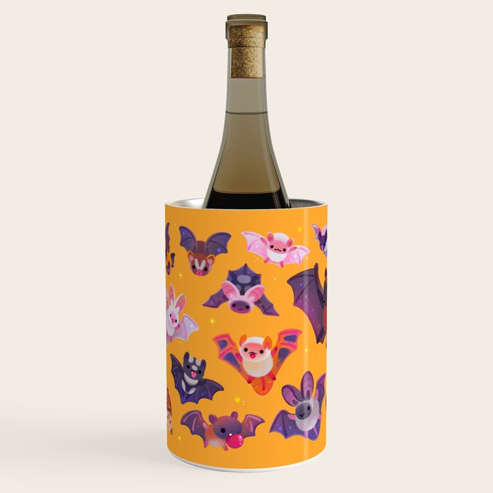 Bat - yellow Wine Chiller Gallery Image 1