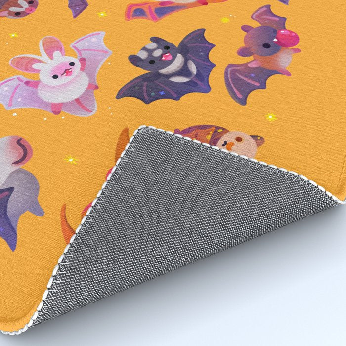 Bat - yellow Rug Gallery Image 4