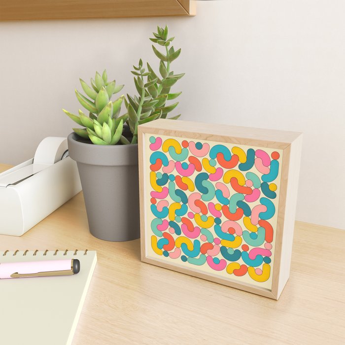 Geometrics 2 Mini Art Print Gallery Image 2