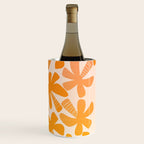 Retro Palms - ombre sunset Wine Chiller Gallery Image 3