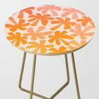 Retro Palms - ombre sunset Side Table Gallery Image 2