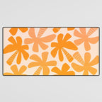 Retro Palms - ombre sunset Desk Mat Gallery Image 3
