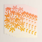Retro Palms - ombre sunset Wrapping Paper Gallery Image 3