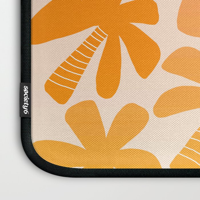 Retro Palms - ombre sunset Laptop Sleeve Gallery Image 3