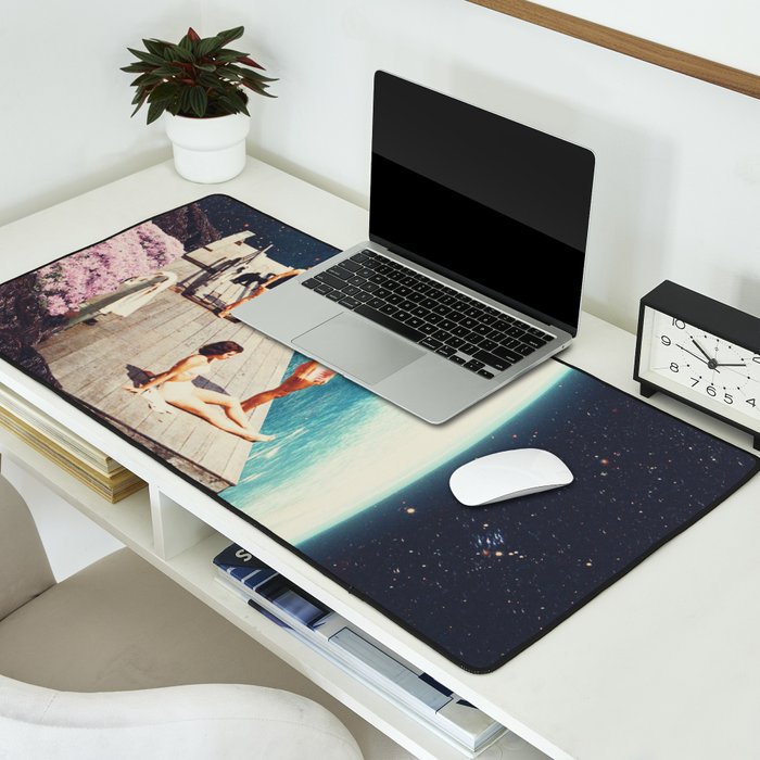 They are Expecting Us at Home Desk Mat Gallery Image 2