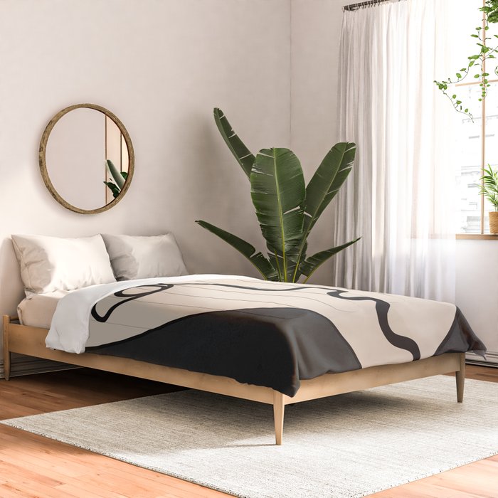 Interwoven Faces 1 Comforter Gallery Image 2