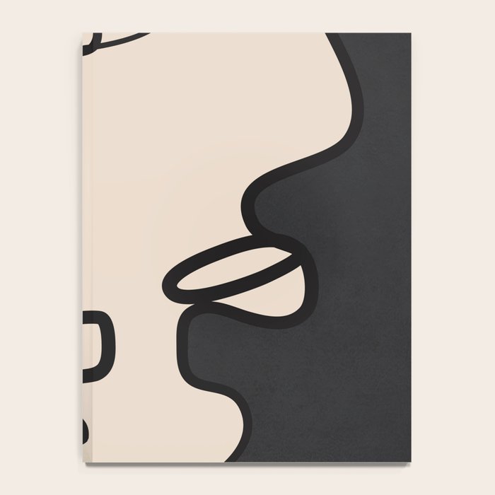 Interwoven Faces 1 Notebook Gallery Image 4