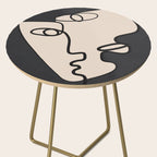 Interwoven Faces 1 Side Table Gallery Image 2