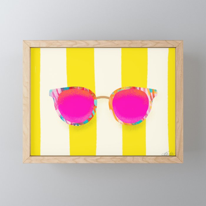 Sunnies no.1 Mini Art Print Gallery Image 1