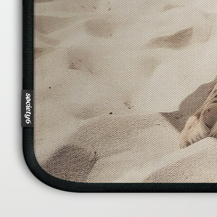 Cheetah's Vacation, Beach Prints Laptop Sleeve Gallery Image 3
