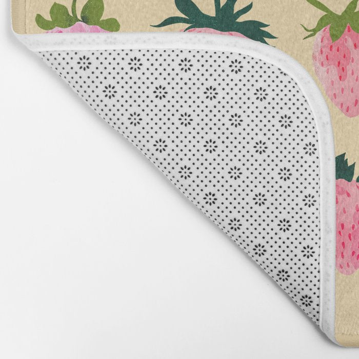 Strawberry Dreams Bath Mat Gallery Image 2