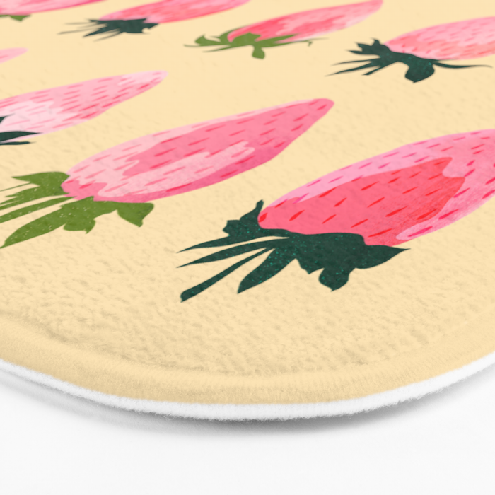 Strawberry Dreams Bath Mat Gallery Image 3