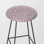 Lavender Boho Ditsy Toile Floral Stool Gallery Image 2