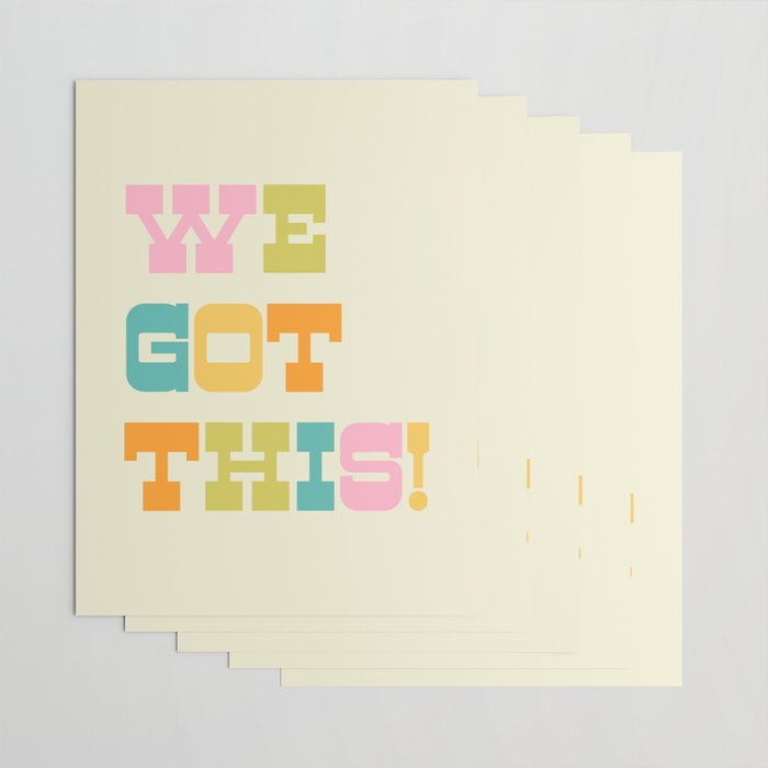 We Got This! Wrapping Paper Gallery Image 3