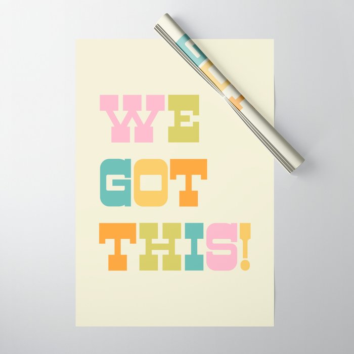 We Got This! Wrapping Paper Gallery Image 1