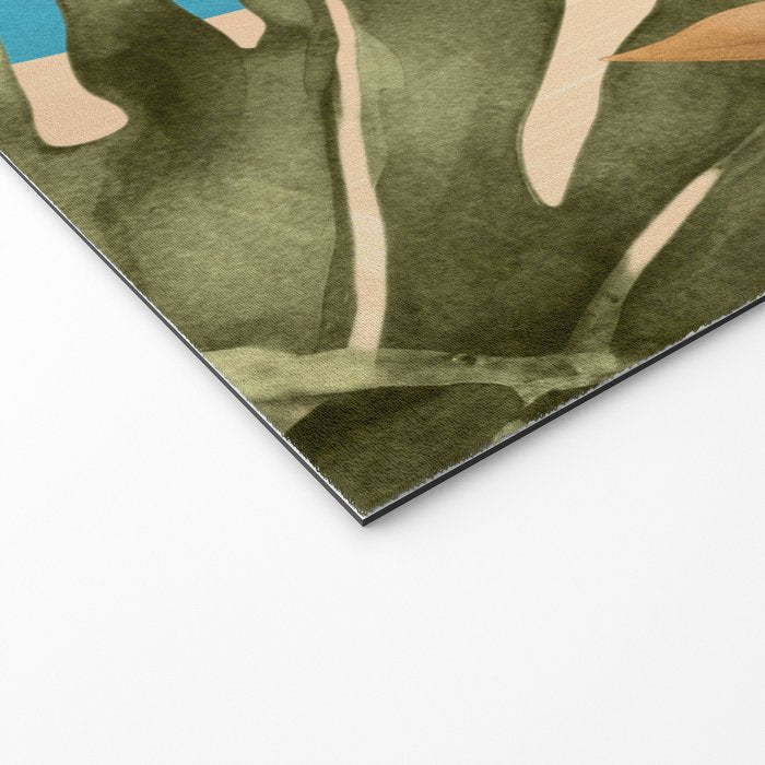 Abstract Tropical Art 16 Welcome Mat Gallery Image 2