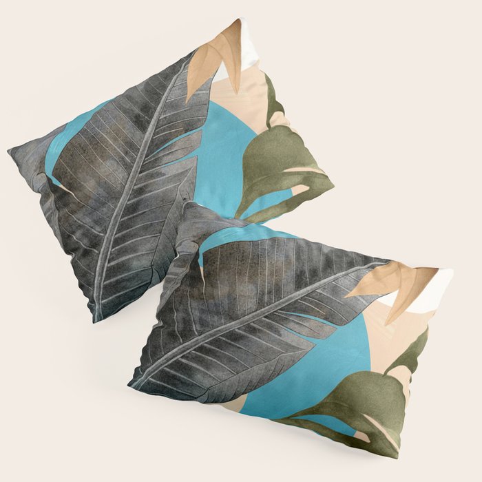 Abstract Tropical Art 16 Pillow Sham Gallery Image 3