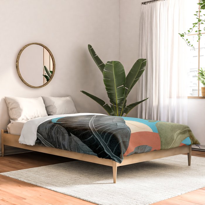 Abstract Tropical Art 16 Comforter Gallery Image 2
