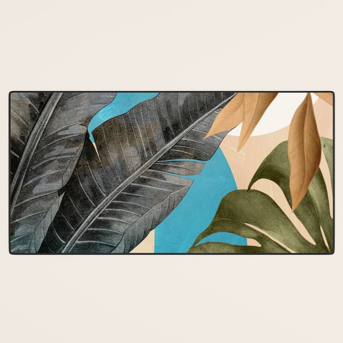 Abstract Tropical Art 16 Desk Mat Gallery Image 3